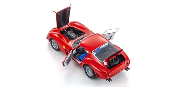 Kyosho 1:18 Ferrari 250 GTO Red 1962 Die-Cast Collection