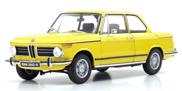Kyosho 1:18 BMW 2002 Tii 1972 Jaune