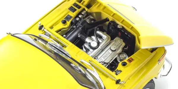 Kyosho 1:18 BMW 2002 Tii 1972 Yellow