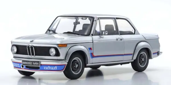 Kyosho 1:18 BMW 2002 Turbo 1974 Silver