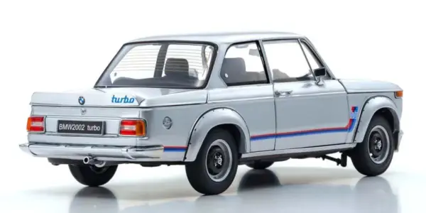 Kyosho 1:18 BMW 2002 Turbo 1974 Silver