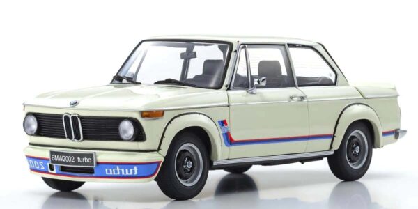 Kyosho 1:18 BMW 2002 Turbo 1974 Blanche