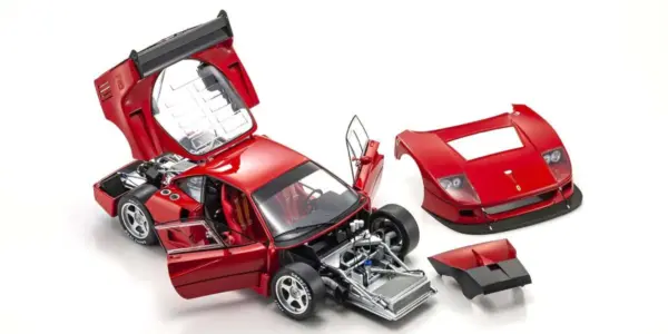 Kyosho 1:12 Ferrari F40 Competizione 1989 Red
