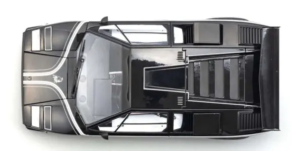 Kyosho 1:12 Lamborghini Countach Lp500r 1982 Black