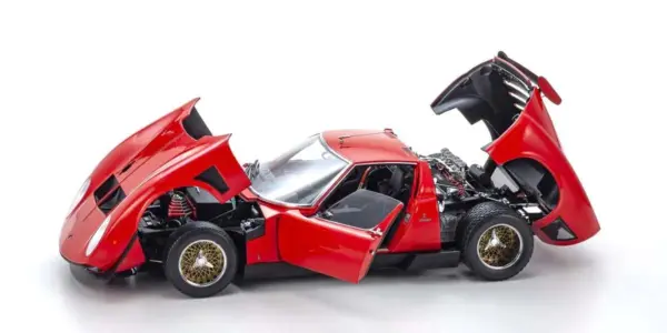 Kyosho 1:12 Lamborghini Miura SVR 1970 Red