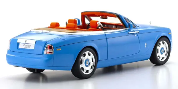 Kyosho 1:18 Rolls-Royce Phantom Drophead Coupé 2007 Light Blue