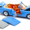 Kyosho 1:18 Rolls-Royce Phantom Drophead Coupé 2007 Light Blue - Image 4