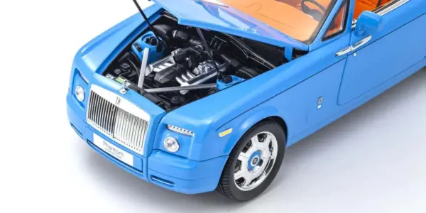 Kyosho 1:18 Rolls-Royce Phantom Drophead Coupé 2007 Light Blue