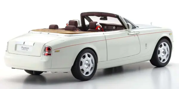 Kyosho 1:18 Rolls-Royce Phantom Drophead Coupé 2007 English White