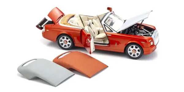 Kyosho 1:18 Rolls-Royce Phantom Drophead Coupé 2007 Orange