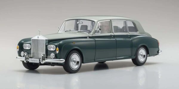 Kyosho 1:18 Rolls-Royce Phantom Vi Ewb 1968 Green-Silver