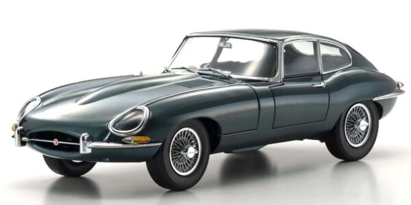 Kyosho 1:18 Jaguar Type-E 3.8l Coupe Mk1 1961 Dark Green