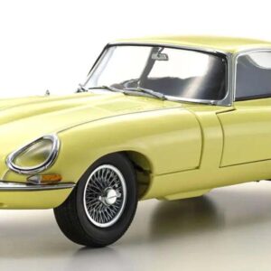 Kyosho 1:18 Jaguar Type-E 3.8l Coupe Mk1 1961 Pale Primose