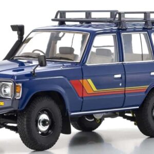 Kyosho 1:18 Toyota Land Cruiser 60 1980 Bleu