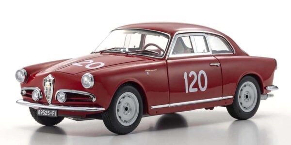 Kyosho 1:18 Alfa Romeo Giuletta Sv Mille Miglia 1956 nr.120