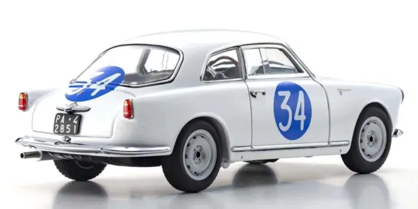 Kyosho 1:18 Alfa Romeo Giuletta Sv Targa Florio 1960 nr.34