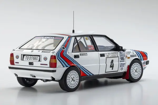 Kyosho 1:18 Lancia Delta Hf 4wd 1000 Lakes 1987 Team Lancia nr.4