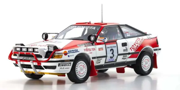 Kyosho 1:18 Toyota Celica Gt-Four b.waldegard Winner Safari 1990 nr.3