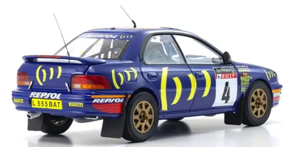 Kyosho 1:18 Subaru Impreza Colin McRae Winner Rac 1994 nr.4