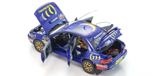Kyosho 1:18 Subaru Impreza Colin McRae Winner Rac 1994 nr.4