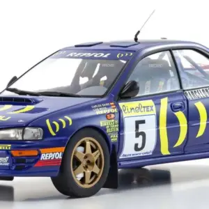 Kyosho 1:18 Subaru Impreza Carlos Sainz Winner Monte Carlo 1995 nr.5