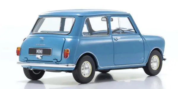 Kyosho 1:18 Morris Mini Minor Clipper Blue