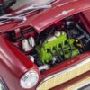 Kyosho 1:18 Morris Mini Minor Cherry Red - Image 6