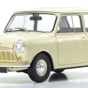 Kyosho 1:18 Morris Mini Minor Old English White