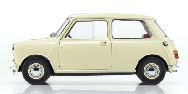Kyosho 1:18 Morris Mini Minor Old English White