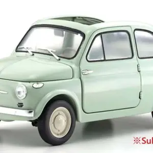 Kyosho 1:18 Fiat Nuova 500 Green Clear