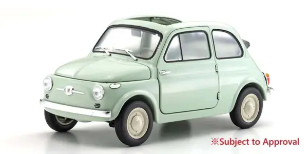 Kyosho 1:18 Fiat Nuova 500 Green Clear