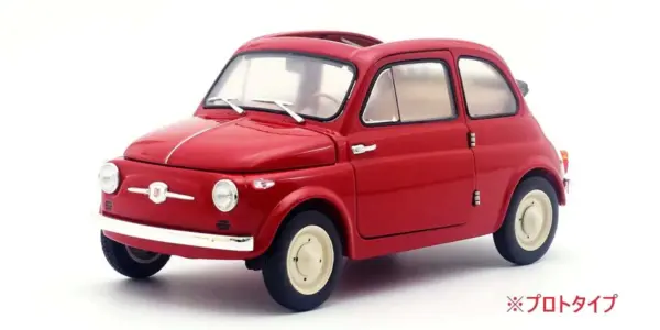 Kyosho 1:18 Fiat Nuova 500 Coral Red