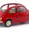 Kyosho 1:18 Fiat Nuova 500 Coral Red - Image 2