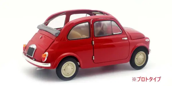 Kyosho 1:18 Fiat Nuova 500 Coral Red