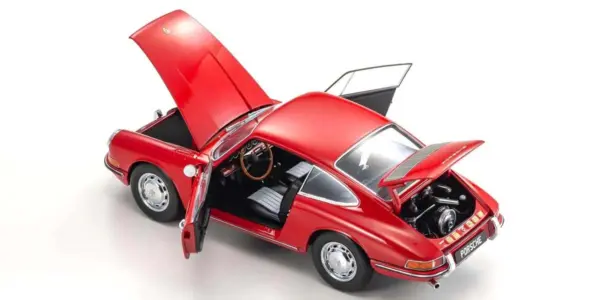 Kyosho 1:18 Porsche 911 2.0 (901) 1964 Signal Red