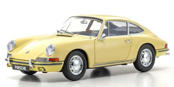 Kyosho 1:18 Porsche 911 2.0 (901) 1964 Champagne Yellow