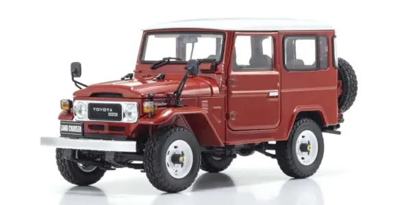 Kyosho 1:18 Toyota Land Cruiser 40 Van (BJ42V) 1980 Red
