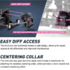 Kyosho Inferno MP11 1:8 4WD RC Nitro Buggy Kit - Image 37