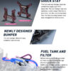 Kyosho Inferno MP11 1:8 4WD RC Nitro Buggy Kit - Image 21