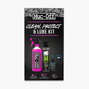Muc-Off Mo94 Lubricant, Nano Bike Cleaner, Bio Wet Lube Kit