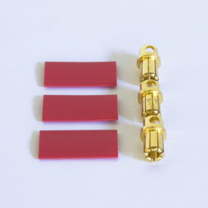 Connecteurs 8mm Gold Males (3)