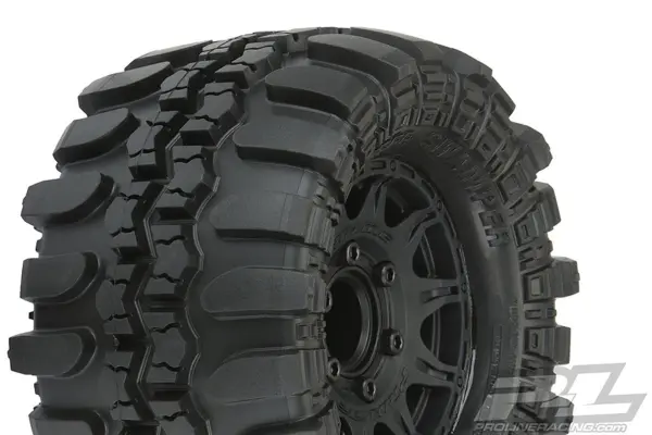 Proline Interco TSL Sx Super Swamper 2.8" Tyres on Raid 6x30 BLK Wheels