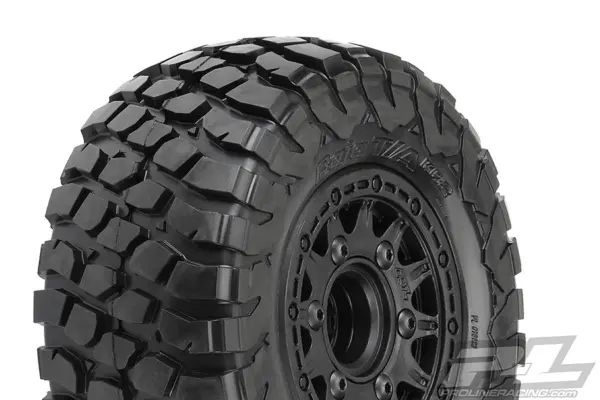 Proline Bf Goodrich Baja Kr2 Sc M2 Tyre Raid 6x30 Wheels Bk