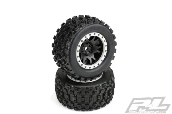 Proline Badlands Mx43 Pro-Loc Tyres Mounted for Xmaxx (F/R)
