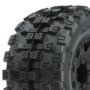 Proline Badlands Mx38 Hp 3.8" Tyre+raid Black 8x32 Hex 17mm
