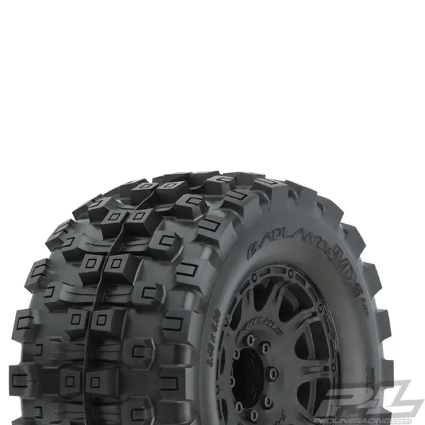 Proline Badlands Mx38 Hp 3.8" Tyre+raid Black 8x32 Hex 17mm – view 5