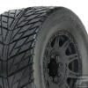 Proline Street Fighter 3.8" Belted Tires Mounted on Raid Black Wheels 8x32 Hex 17mm - Image 2