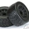 Proline Street Fighter 3.8" Belted Tires Mounted on Raid Black Wheels 8x32 Hex 17mm - Image 4