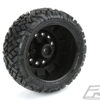 Proline Icon Sc 2.2/3.0" M2 Tyres on Raid 6x30 Black Wheel - Image 5
