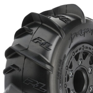 Proline Dumont Paddle Sc Tyres on Black Raid 6x30 Wheel Slash